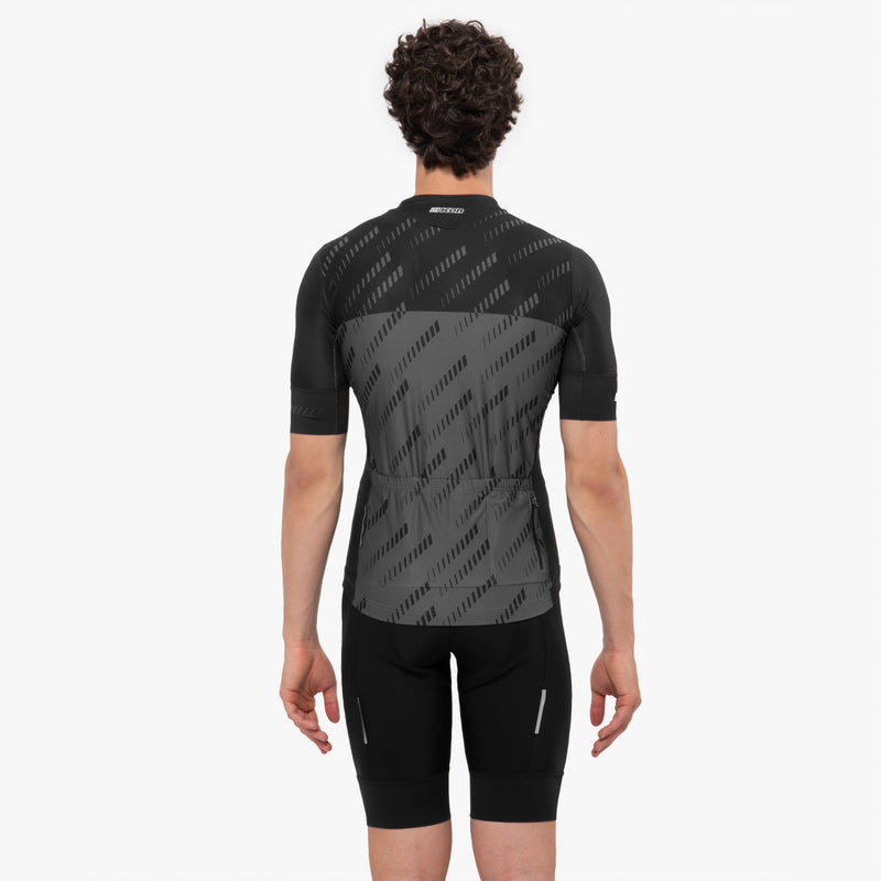 Scicon Maglia Ciclismo X-Over Reflex Nera/Antracite Offerta Pasqua