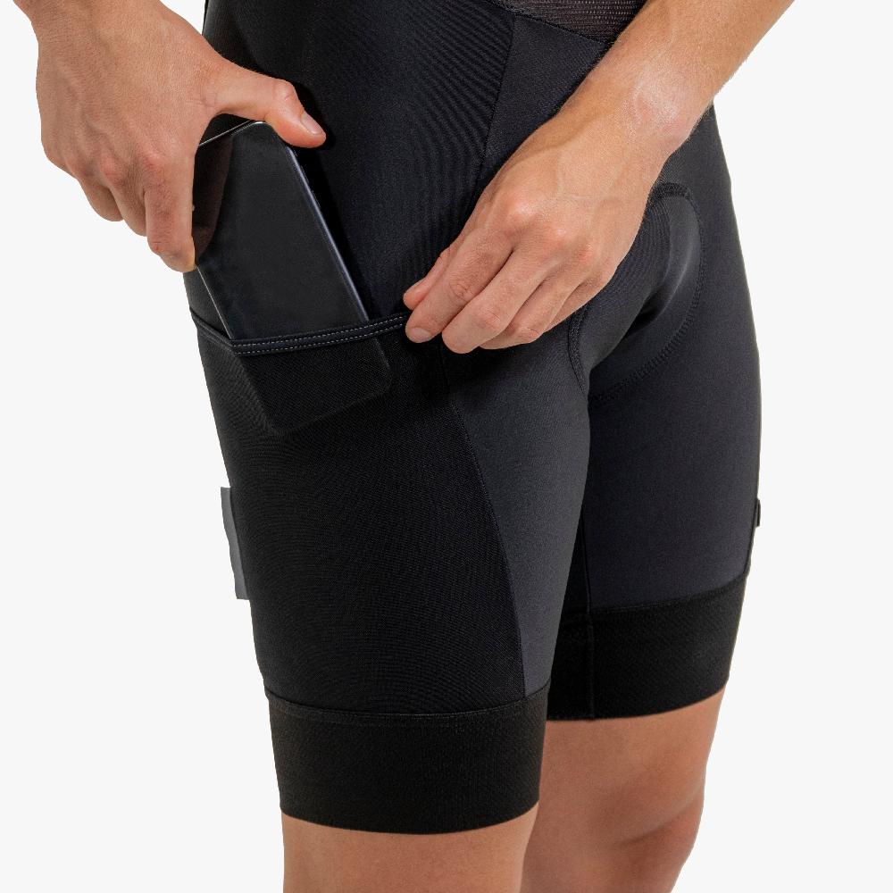 Scicon Pantaloncino X-Over Cargo Uomo Nero Offerta Giorno del Papà