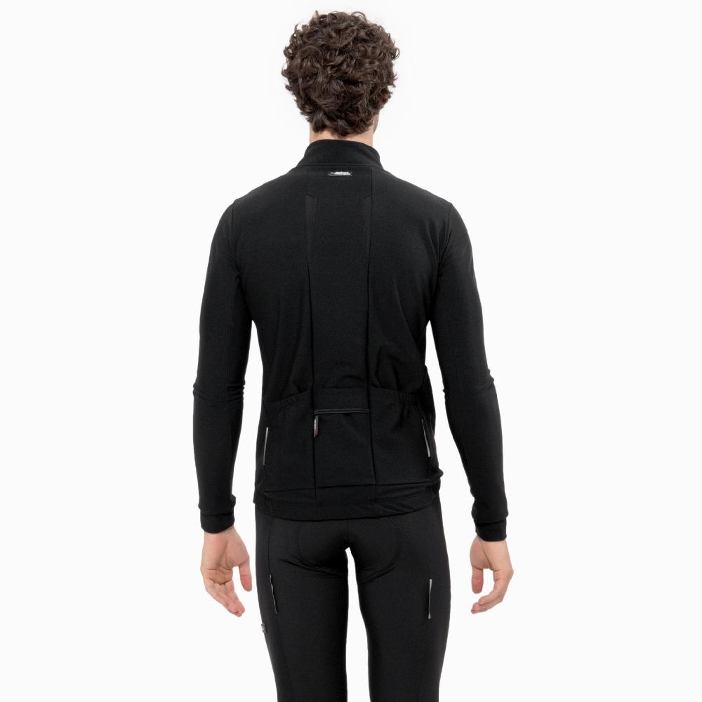 Scicon Maglia Autunnale Maniche Lunghe Nera Offerta Anniversario