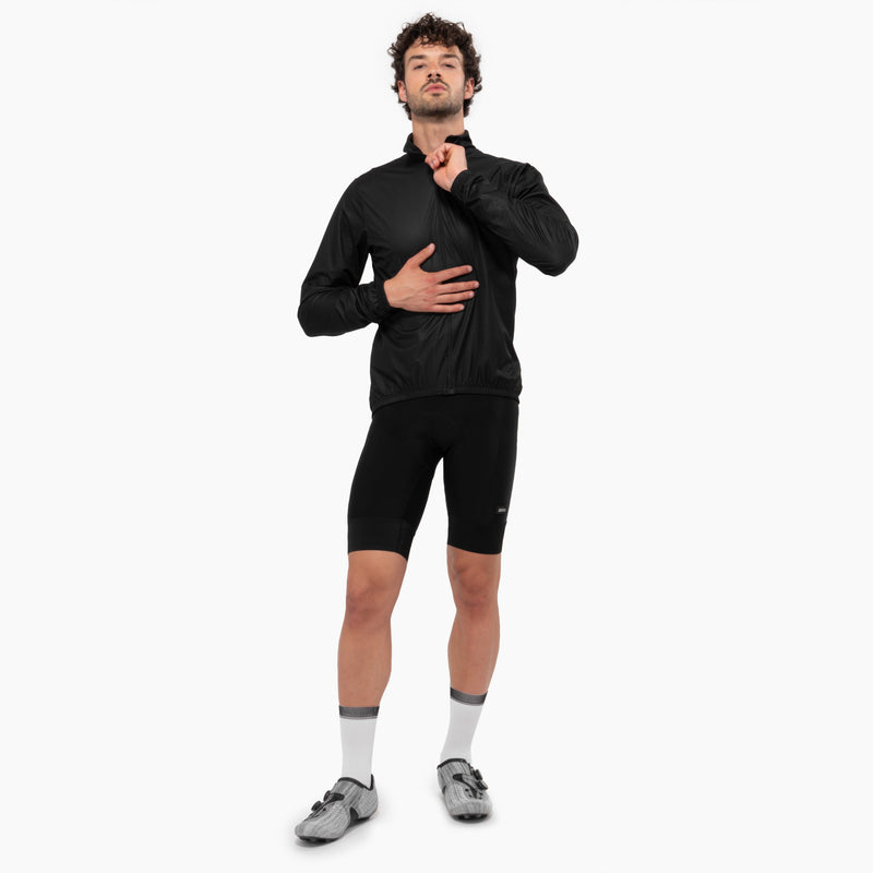 Scicon Mantellina da Ciclismo antipioggia Nero Vendita calda