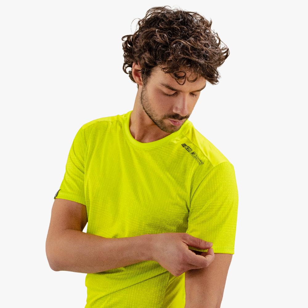 Scicon T-shirt Tecnica X-Over Gialla Fluorescente Offerte stagionali