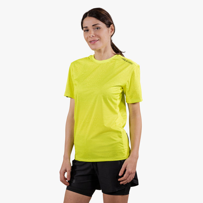 Scicon T-shirt Tecnica X-Over Gialla Fluorescente Offerte stagionali