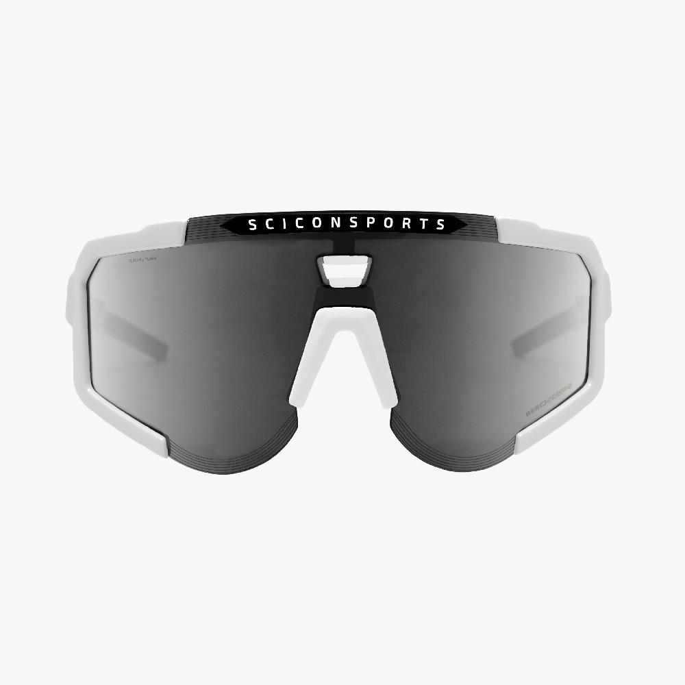 Scicon Occhiali Sportivi Aeroscope Bianco/Argento Sconti VIP