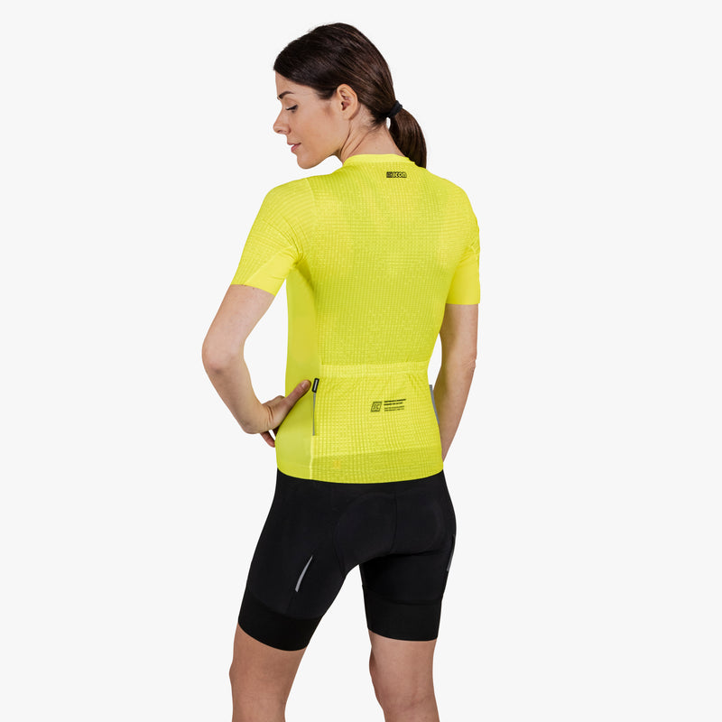 Scicon Maglia Ciclismo Donna 9.5- X-Over Gialla Novità