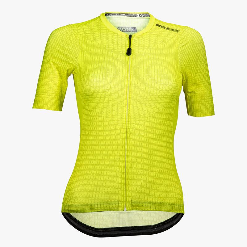 Scicon Maglia Ciclismo Donna 9.5- X-Over Gialla Novità