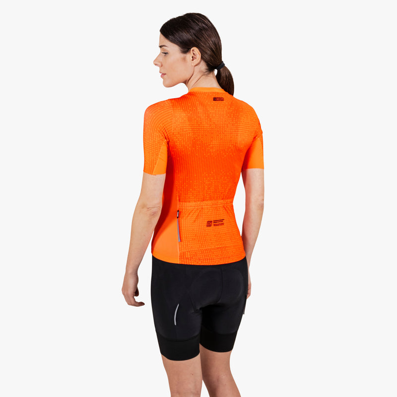 Scicon Maglia Ciclismo Donna 9.5- X-Over Arancione Online