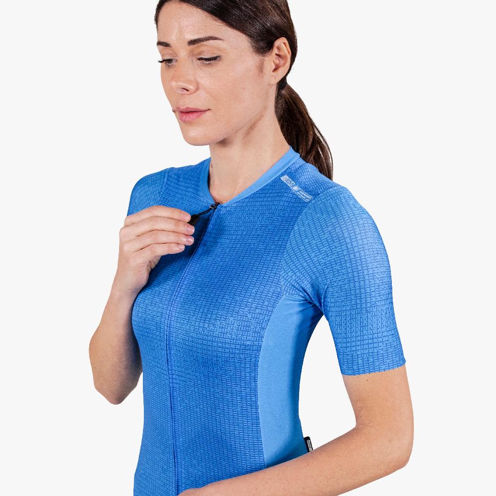 Scicon Maglia Ciclismo Donna 9.5- X-Over Ciano Outlet