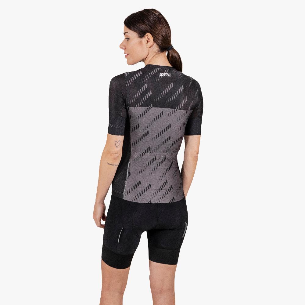 Scicon Maglia Ciclismo Donna X-Over Reflex Nera Offerte