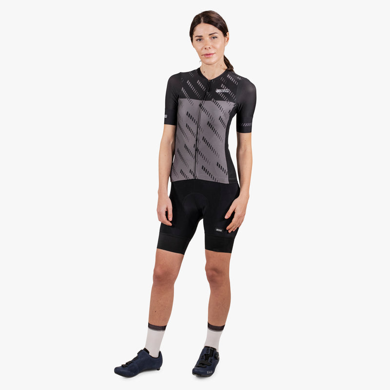 Scicon Maglia Ciclismo Donna X-Over Reflex Nera Offerte
