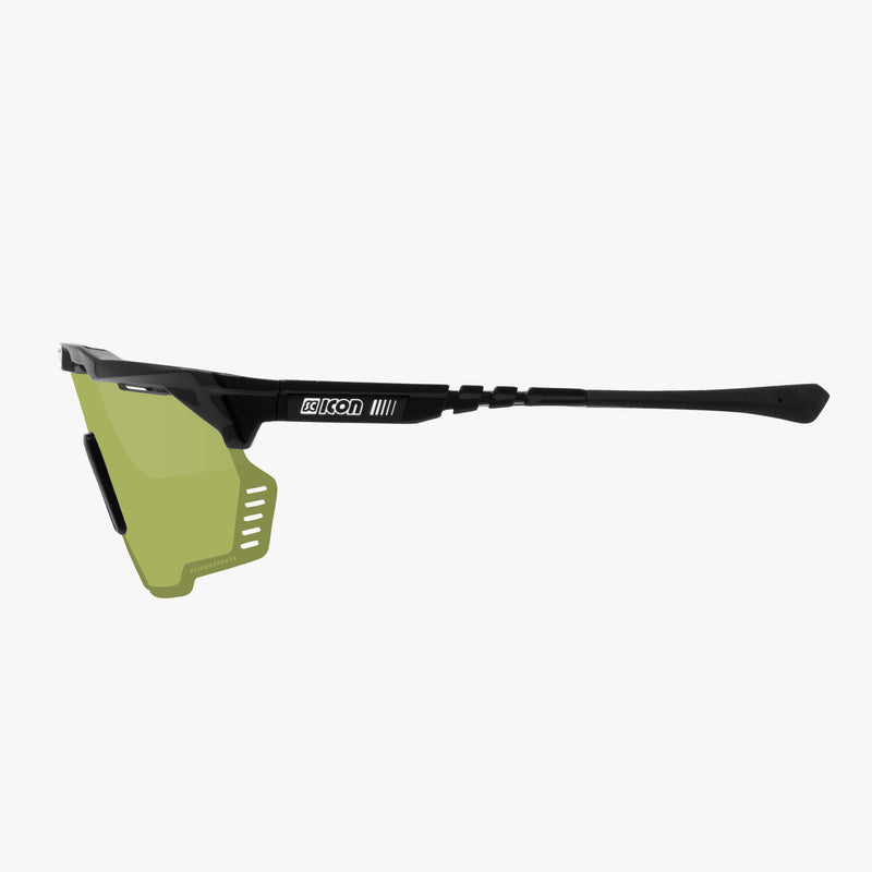 Scicon Occhiali Sportivi Aeroshade Kunken Nero/Verde Vendita Calda
