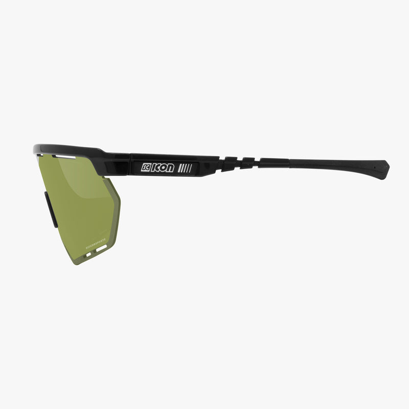 Scicon Occhiali Sportivi Aerowing Nero/Verde In Saldo