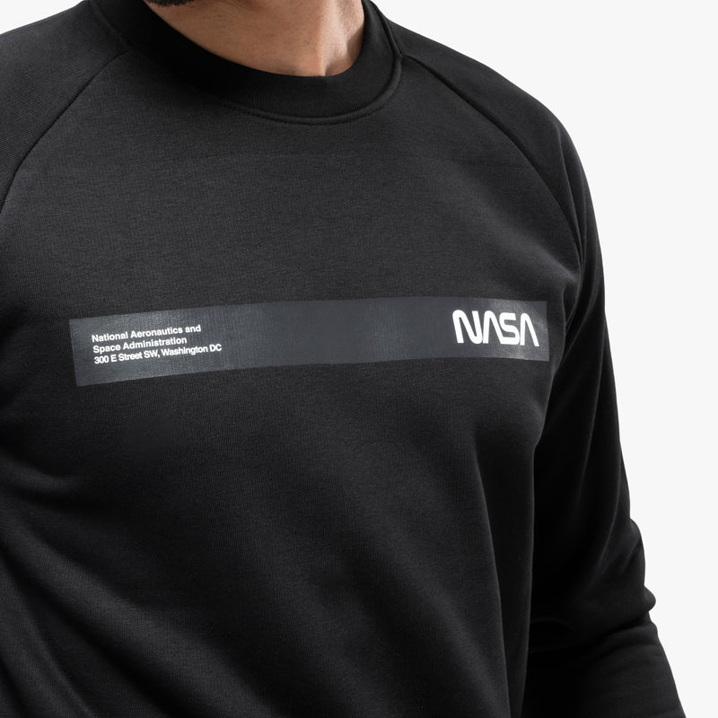 Scicon Felpa Girocollo Space Agency 12 Nera Offerte esclusive