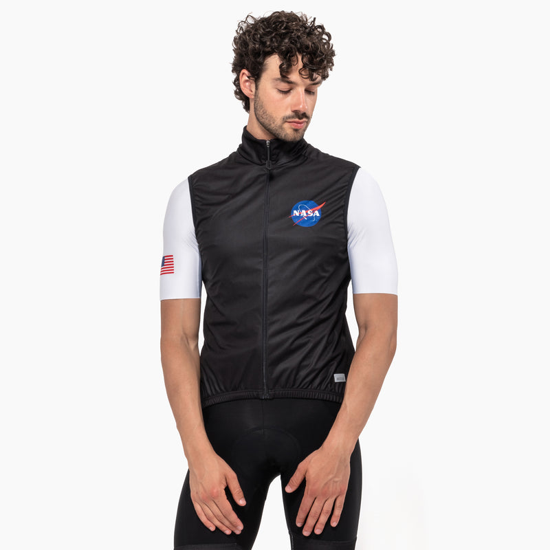 Scicon Gilet Antivento Space Agency01 Nero Lightning offer