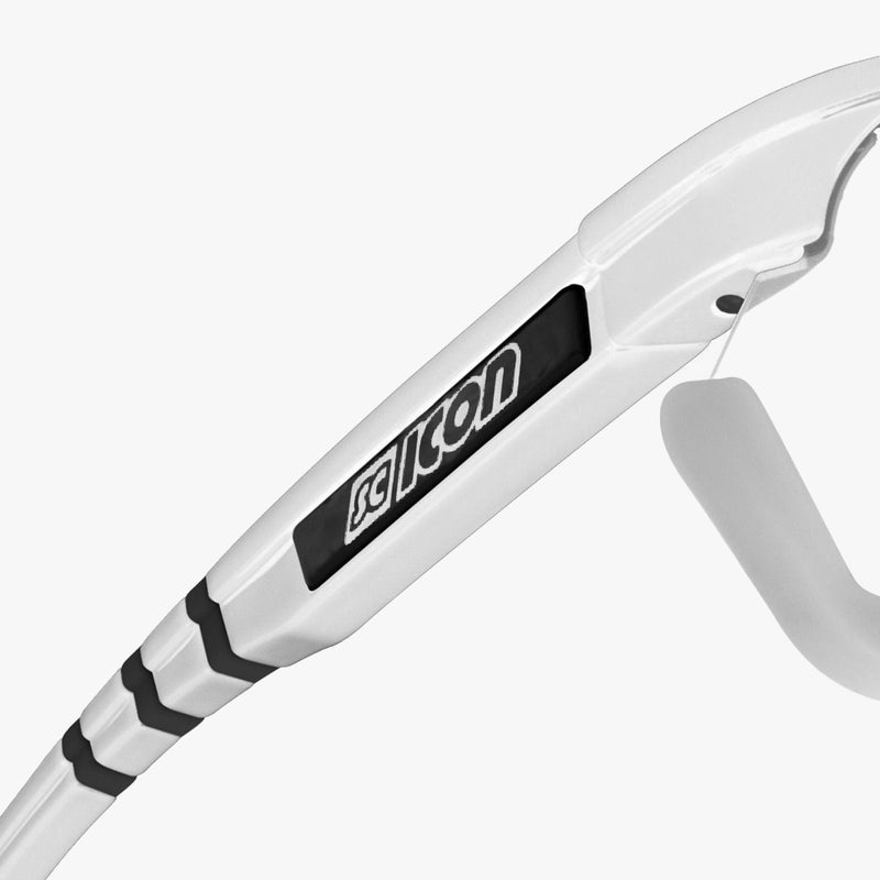 Scicon Logo in metallo per occhiali Scicon Nero/Bianco Italia
