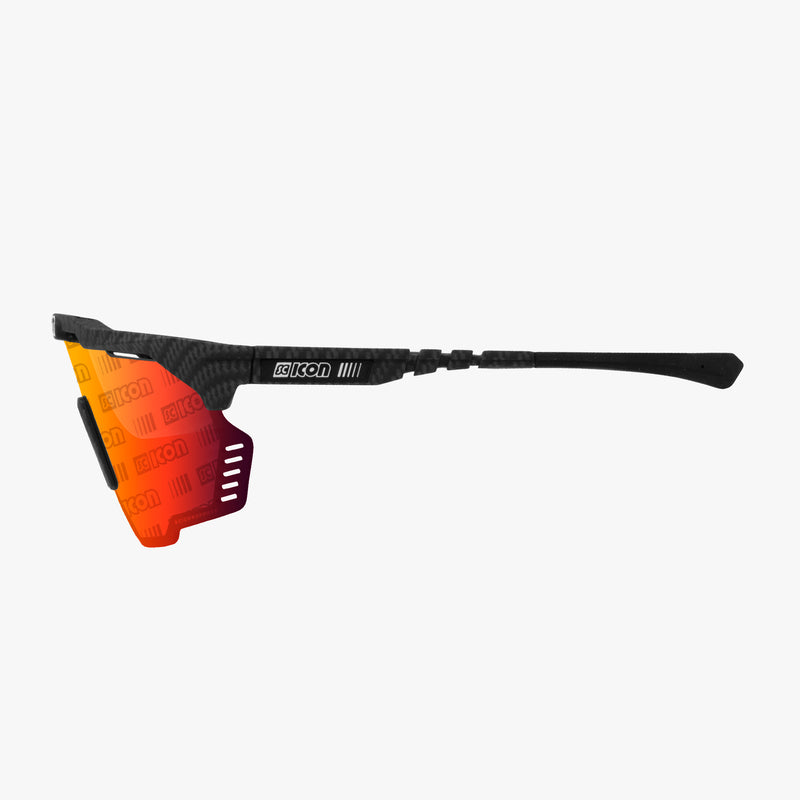 Scicon Occhiali Sportivi Aeroshade Kunken Carbon Opaco/Lenti Rosse Grande vendita