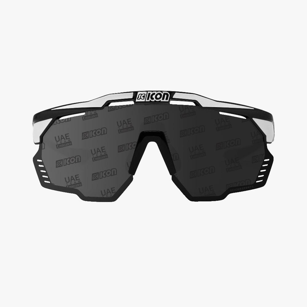 Scicon Occhiali Sportivi Aeroshade Kunken Neri/Lenti Argento Offerta esclusiva