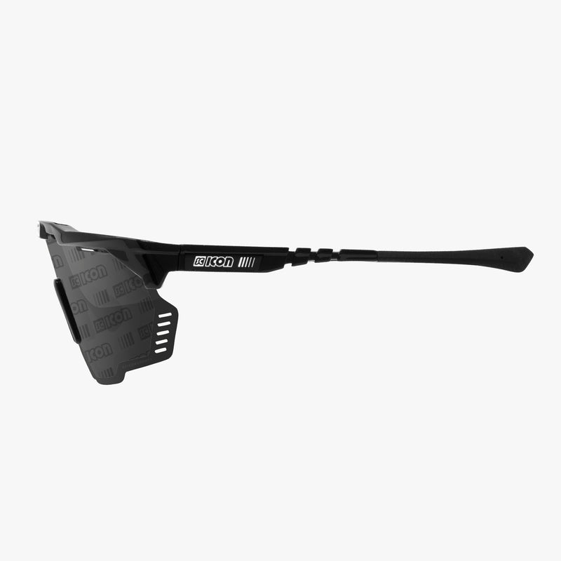 Scicon Occhiali Sportivi Aeroshade Kunken Nero/Lenti Argento Offerta natalizia