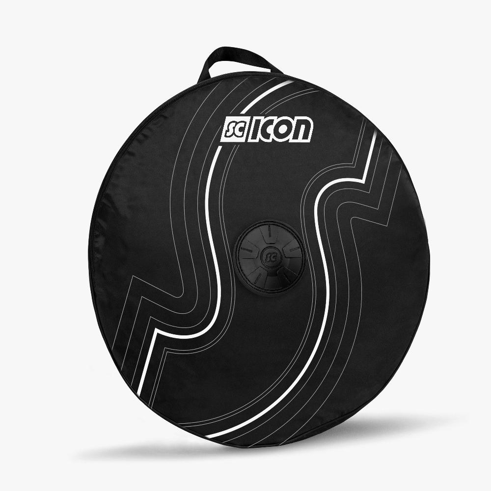 Scicon Borsa porta ruota singola Nera Vendita calda