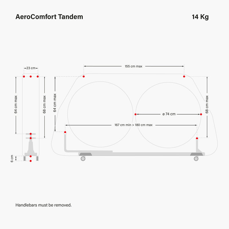 Scicon Borsa porta tandem Aerocomfort Nera Lightning offer