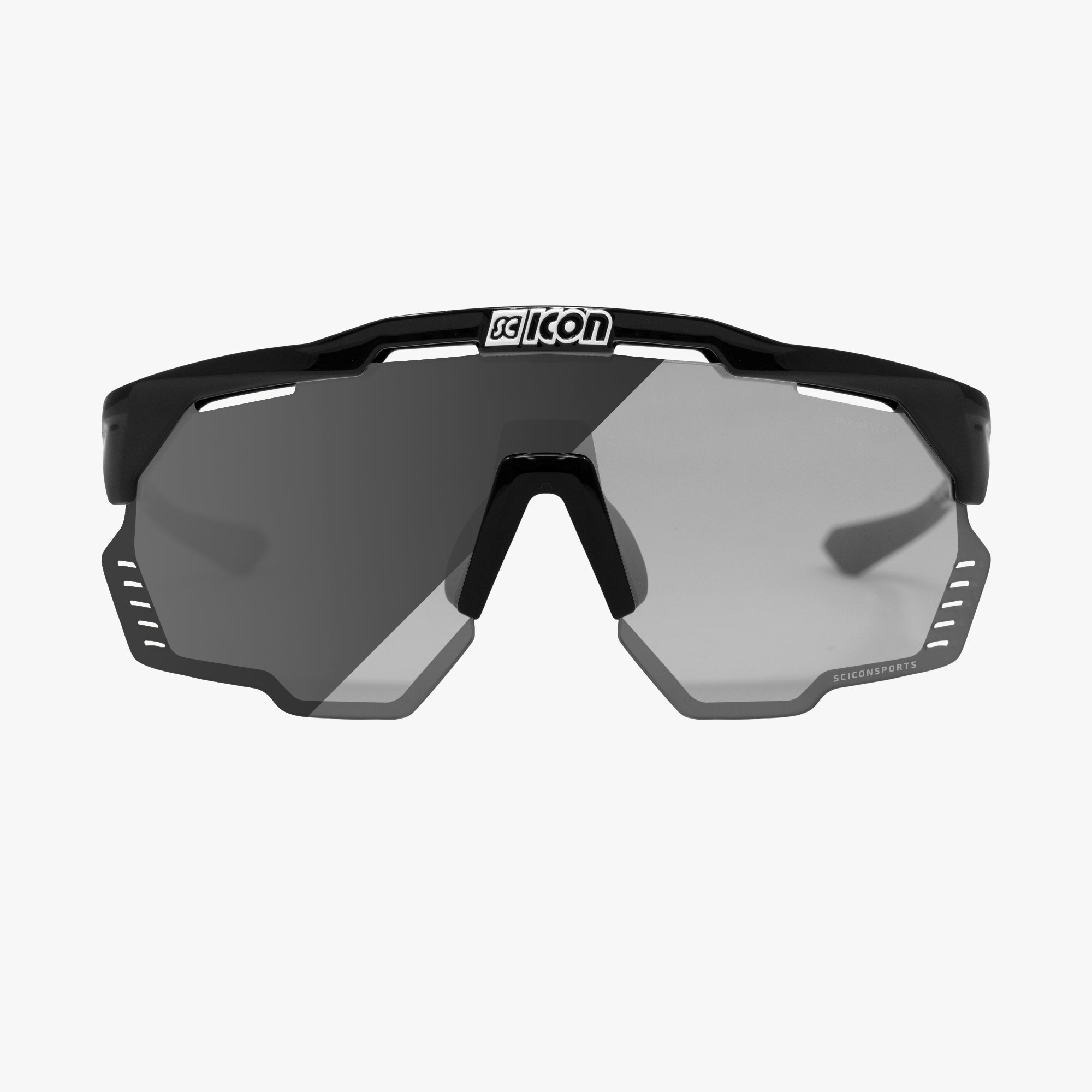 Scicon Aeroshade Kunken Occhiali Ciclismo Nero/Argento Super Saving Price