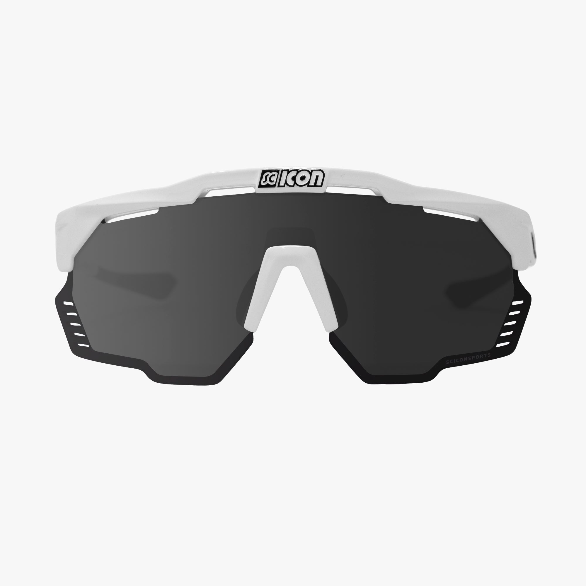 Scicon Aeroshade Kunken Occhiali Ciclismo Bianco/ Argento Ultimo giorno