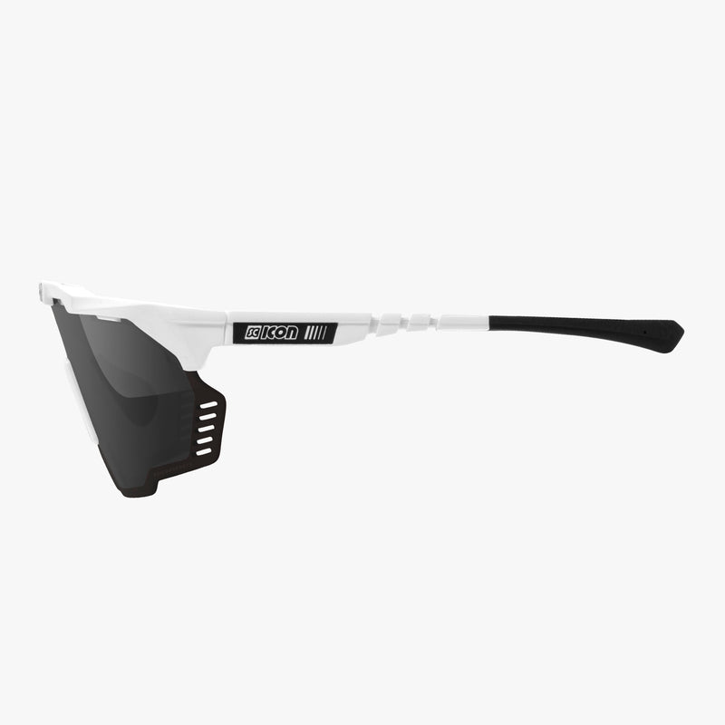Scicon Aeroshade Kunken Occhiali Ciclismo Bianco/ Argento Ultimo giorno