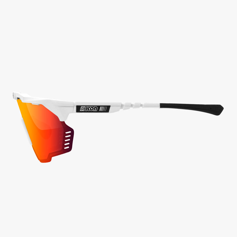 Scicon Aeroshade Kunken Occhiali Ciclismo Bianco/Rosso Fino al 50% di sconto