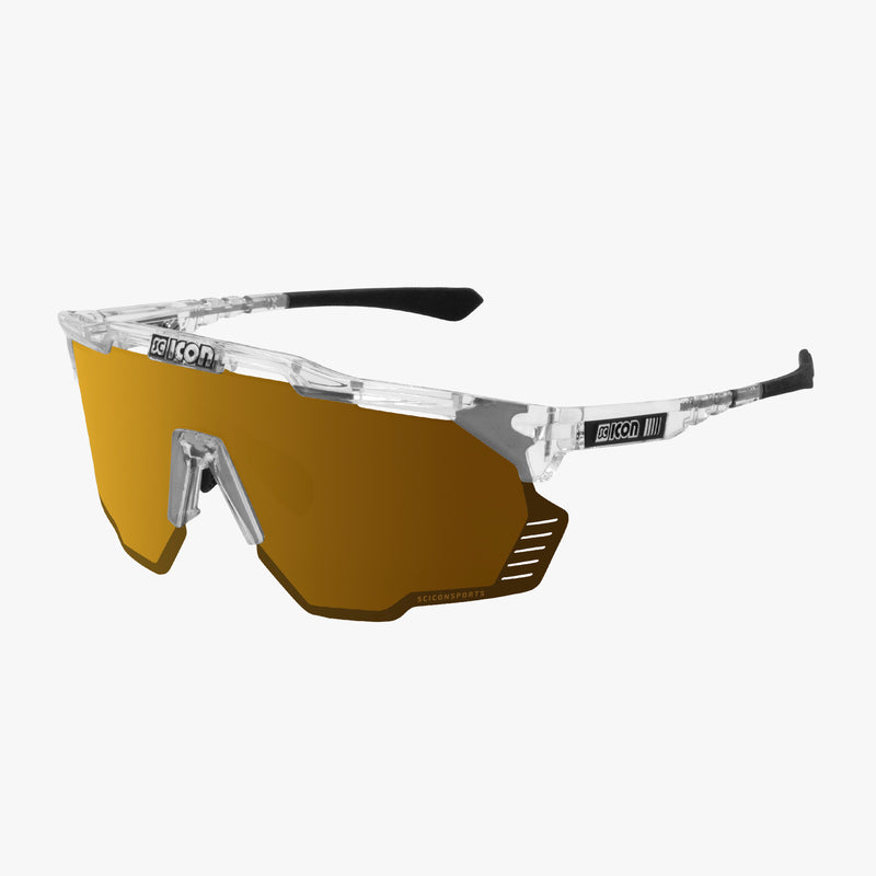 Scicon Aeroshade Kunken Occhiali Ciclismo Cristallo/Bronzo