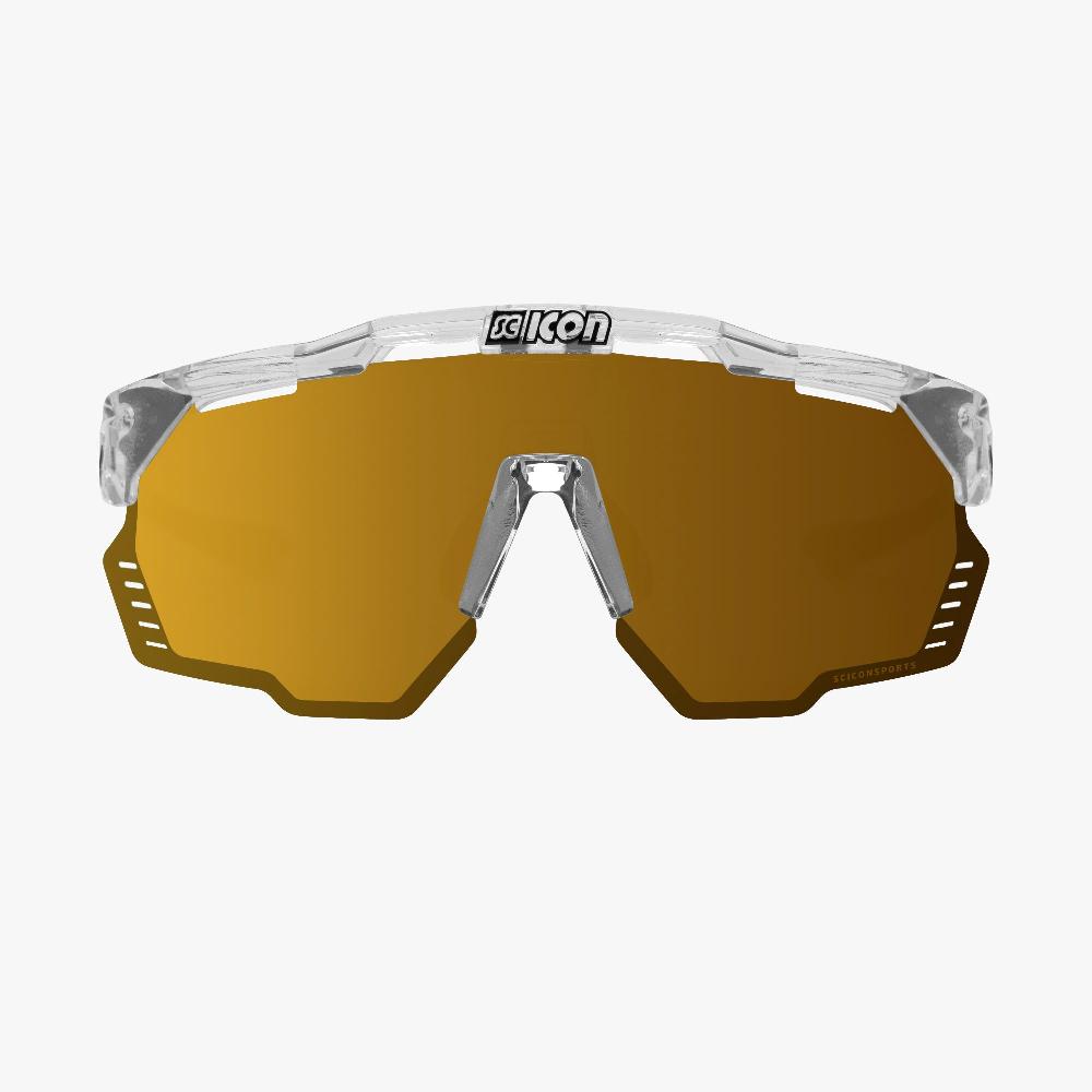 Scicon Aeroshade Kunken Occhiali Ciclismo Cristallo/Bronzo Only for today