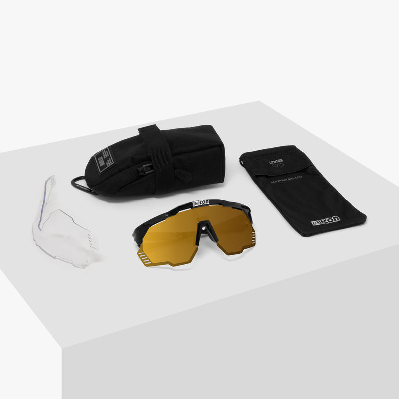 Scicon Aeroshade Kunken Occhiali Ciclismo Cristallo/Bronzo Only for today
