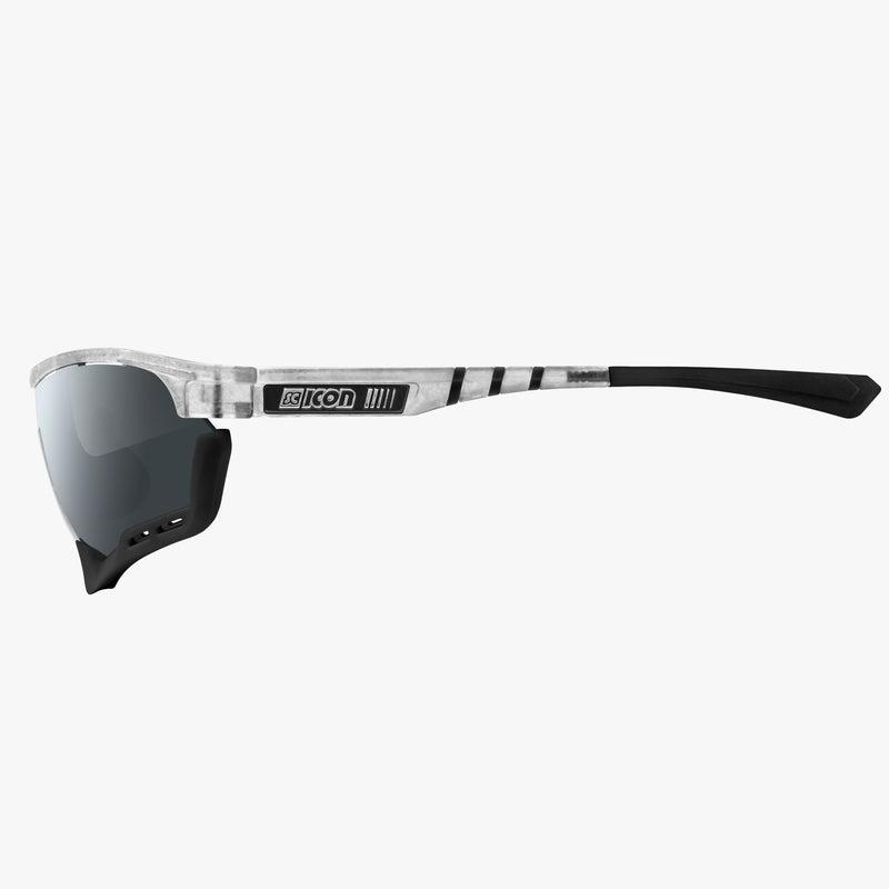 Scicon Aerotech XL Occhiali Sportivi Bianco/Argento Moda
