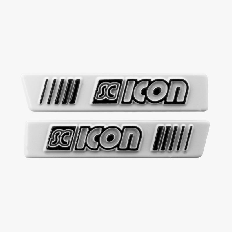 Scicon Logo in metallo per occhiali Bianco/Nero Offerte stagionali