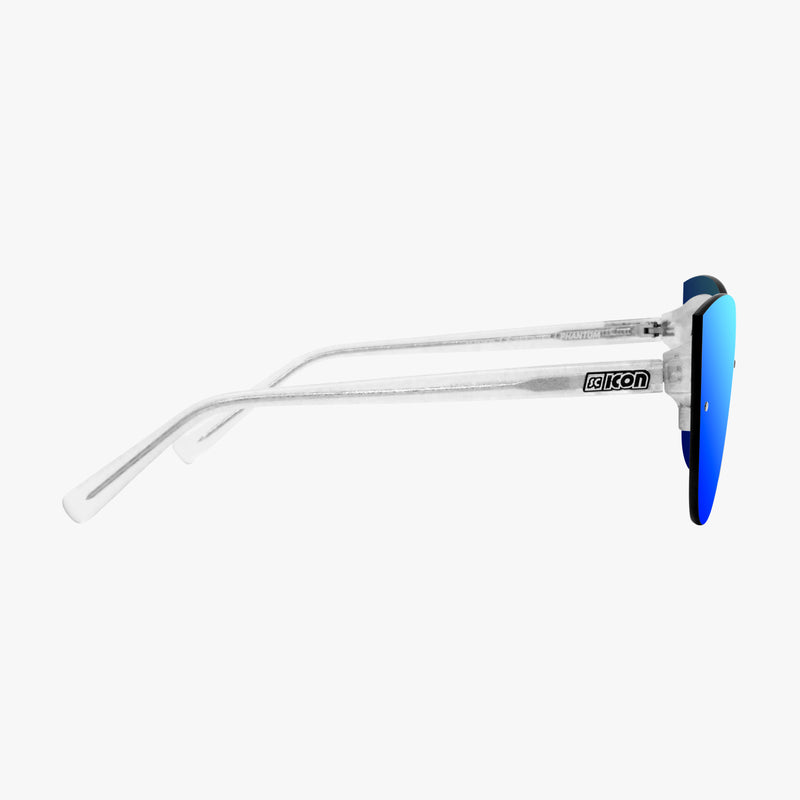 Scicon Occhiali da sole Phantom Donna Montatura Bianco Lenti blu Offerte giornaliere