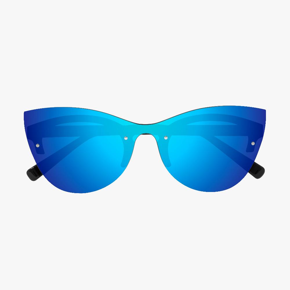 Scicon Occhiali da sole Phantom Donna Montatura Nera Lenti Blu Offerta settimanale