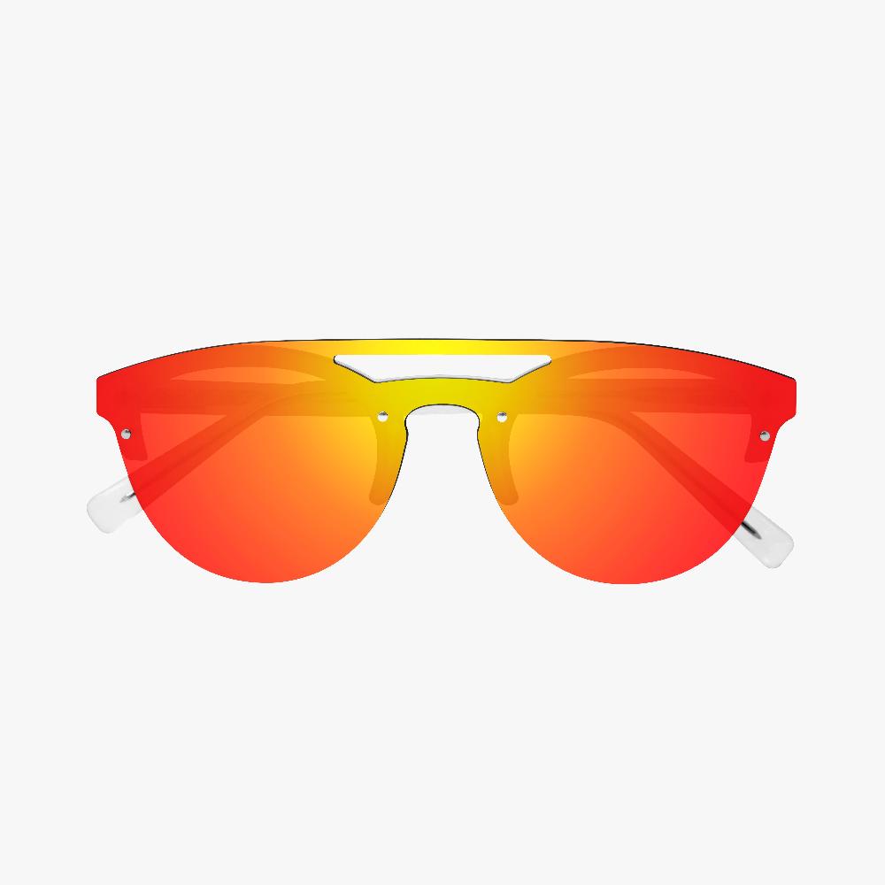 Scicon Occhiali da sole Cover Montatura Bianco Lenti Rosse Offerta speciale della fabbrica
