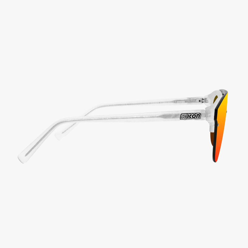 Scicon Occhiali da sole Cover Montatura Bianco Lenti Rosse Offerta speciale della fabbrica
