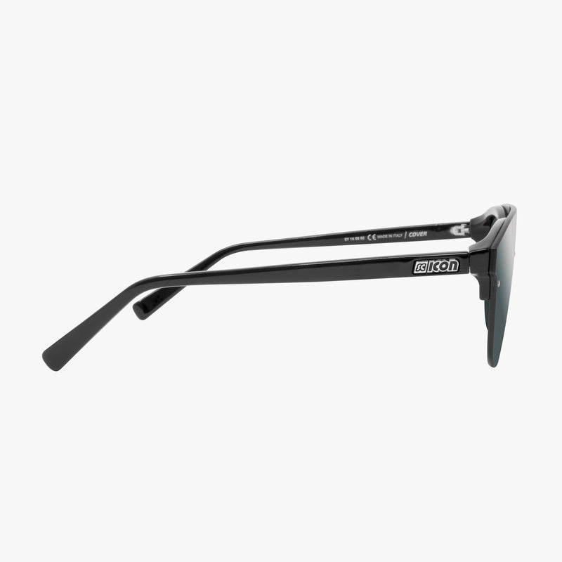 Scicon Occhiali da sole Cover Montatura Nera Lenti Argento Solo un giorno rimasto