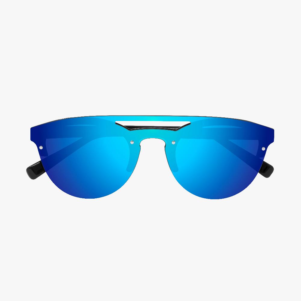 Scicon Occhiali da sole Cover Montatura Nera Lenti Blu Super sconto