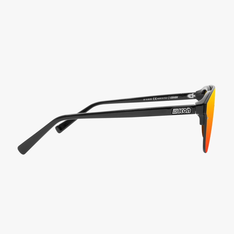 Scicon Occhiali da sole Cover Nera Lenti Rosse Enormi sconti