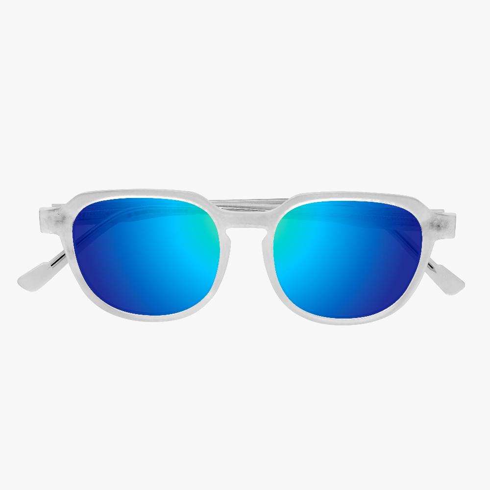 Scicon Occhiali da sole Vertex Bianco Opaco/Lenti Blu Specchiate Esporta salva