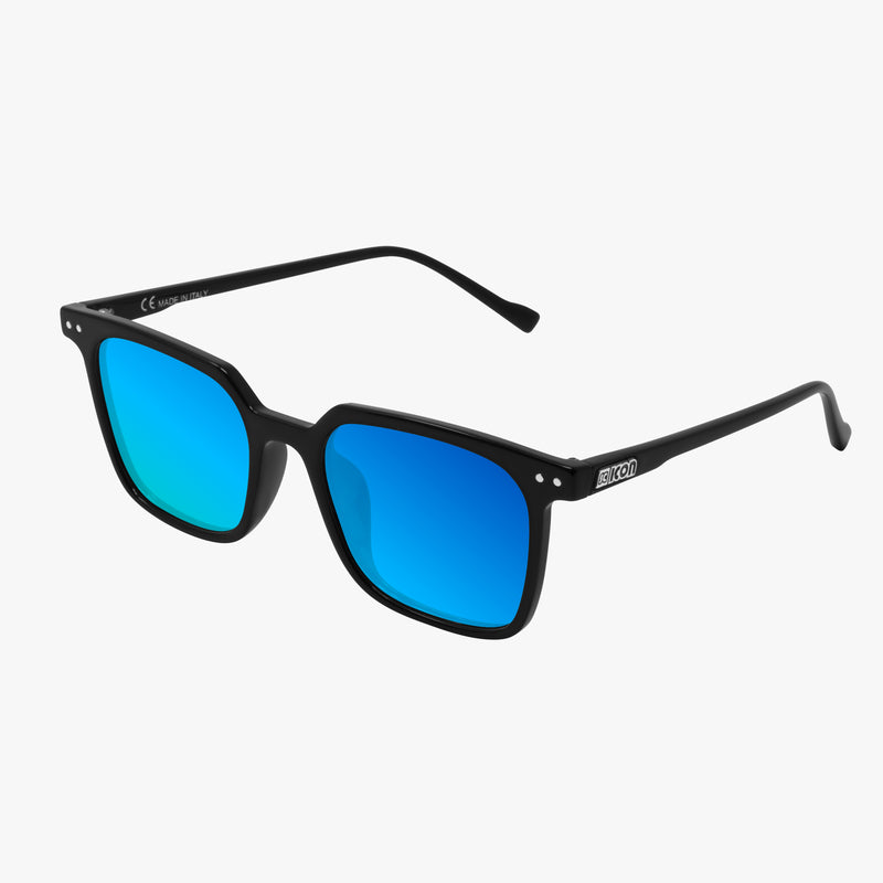 Scicon Occhiali da sole Vertec Neri Lucidi/Lenti Blu Specchiate
