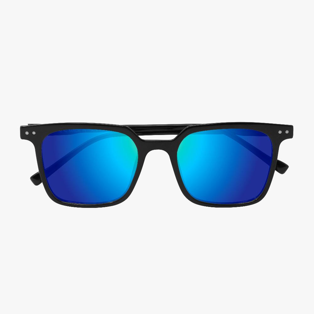 Scicon Occhiali da sole Vertec Neri Lucidi/Lenti Blu Specchiate Hotsell