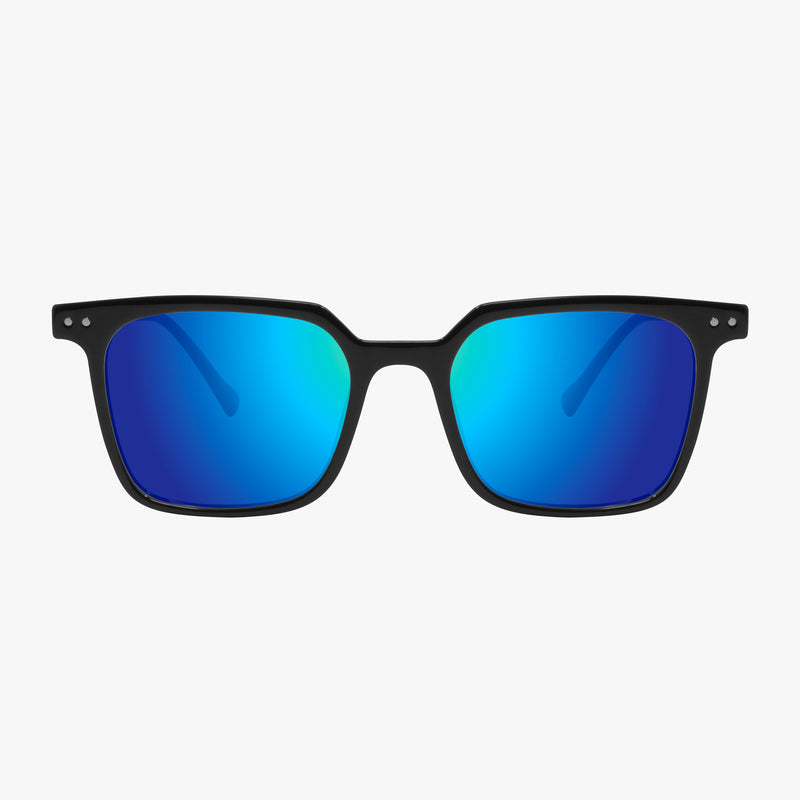 Scicon Occhiali da sole Vertec Neri Lucidi/Lenti Blu Specchiate Hotsell