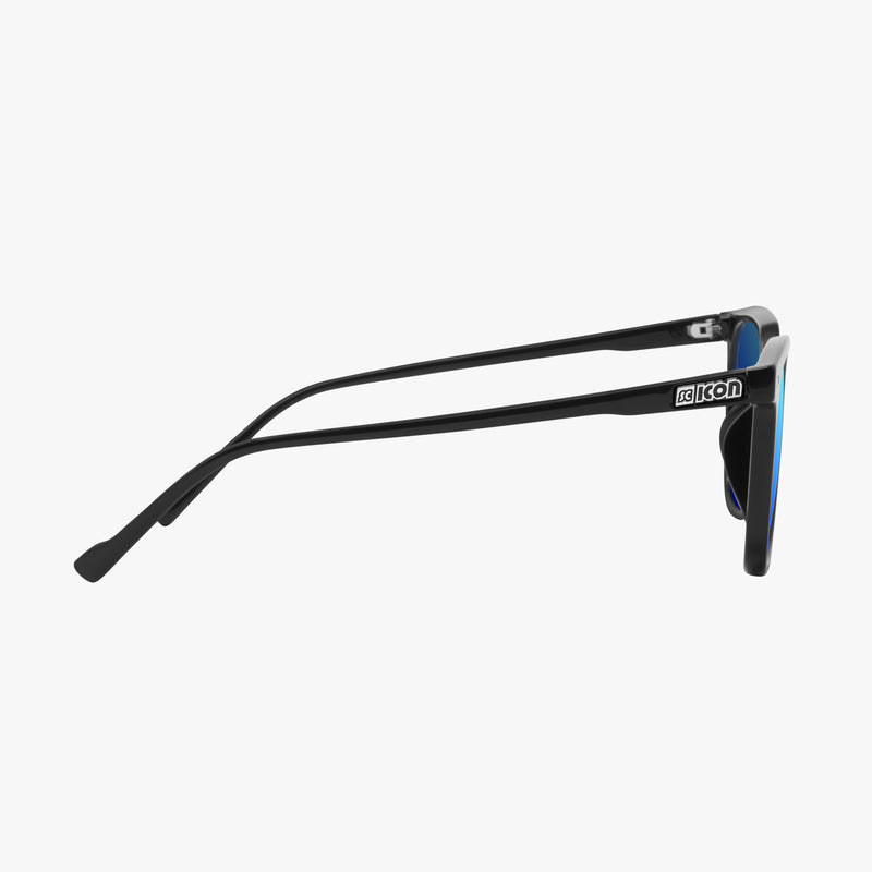 Scicon Occhiali da sole Vertec Neri Lucidi/Lenti Blu Specchiate Hotsell