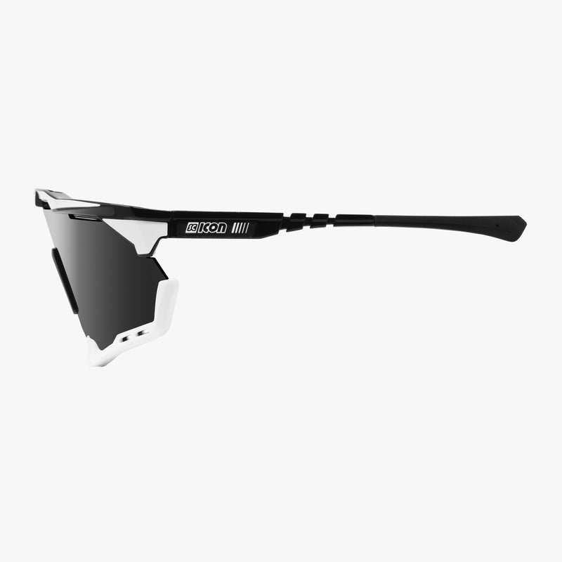Scicon Aeroshade Occhiali Ciclismo NeroBianco/Argento Vendita Economica