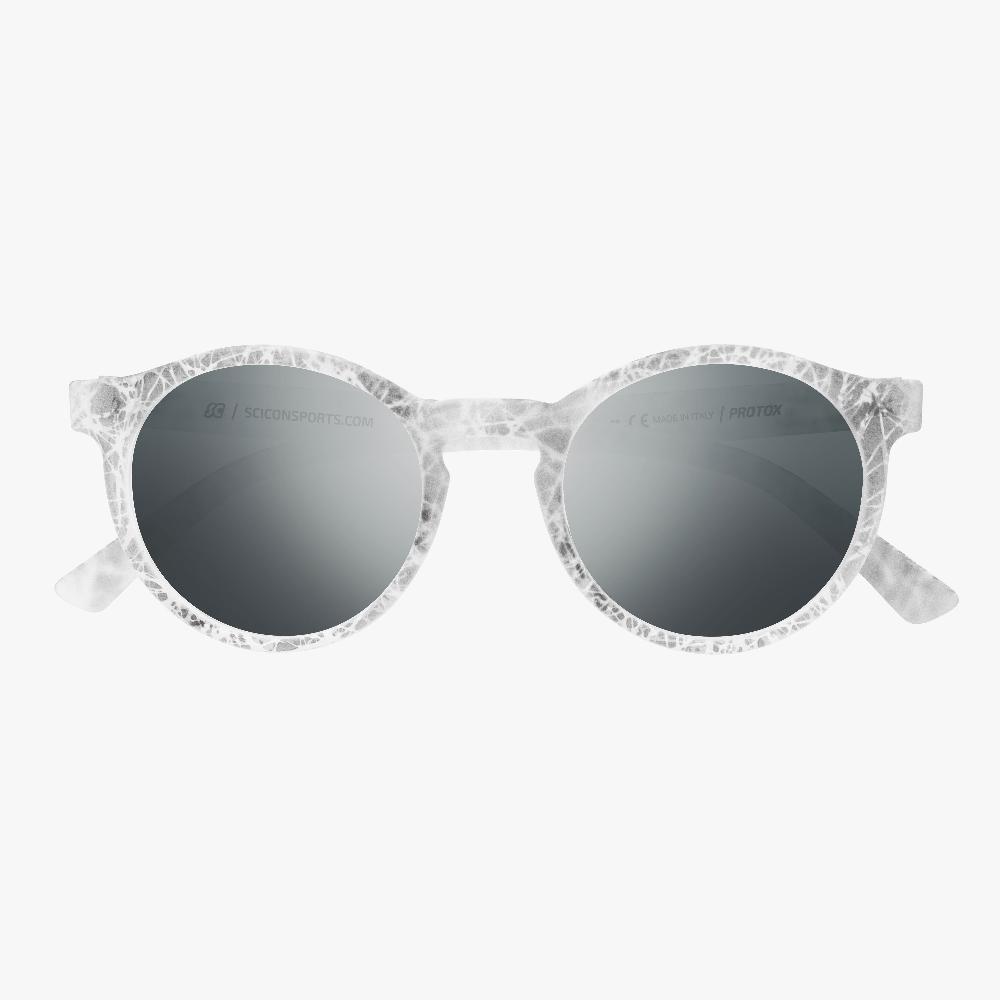 Scicon Occhiali da sole Protox Bianco Opaco/Lenti Argento Specchiate Negozio