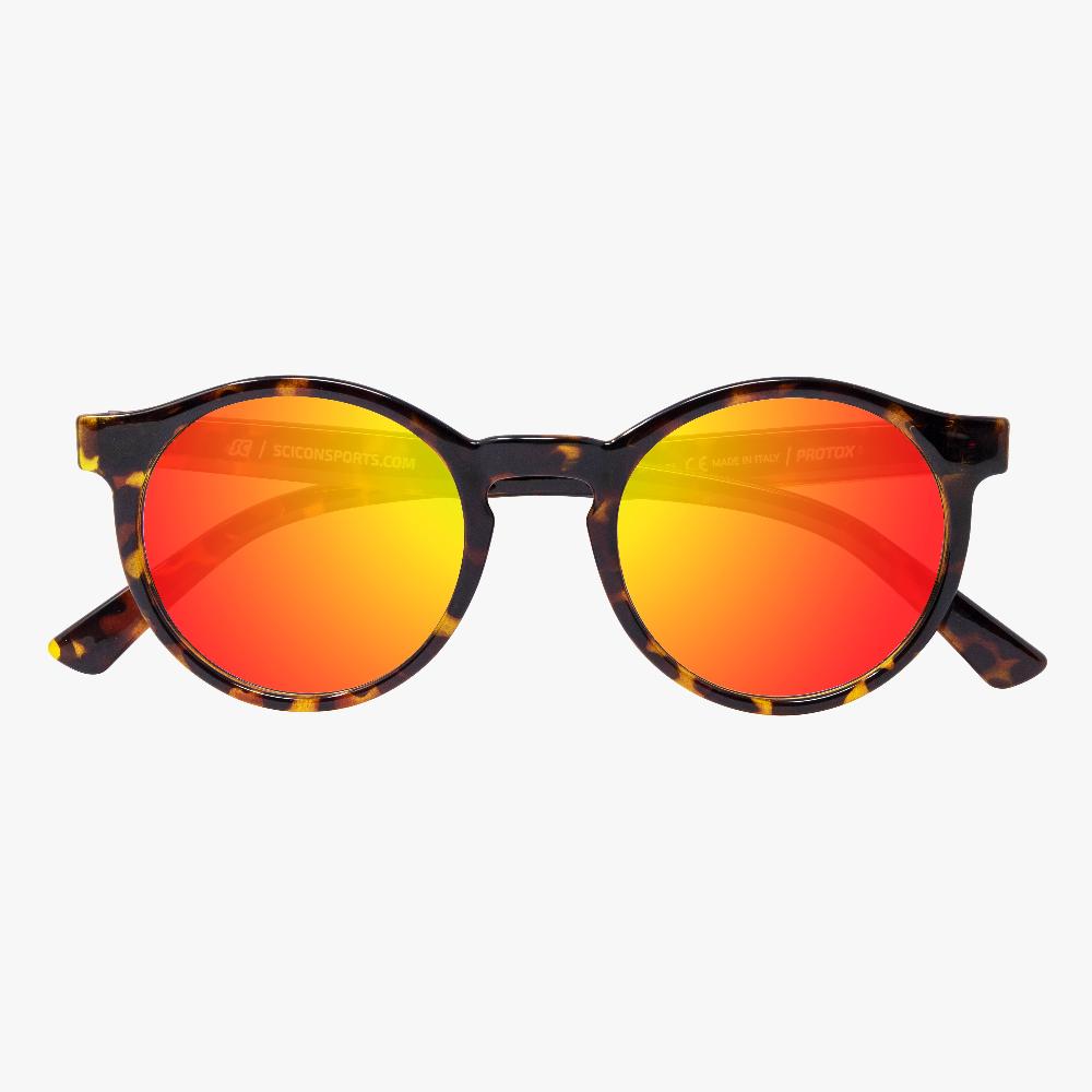Scicon Occhiali da sole Protox Tartarugati/Lenti Rosse Specchiate Sconto di tempo limitato