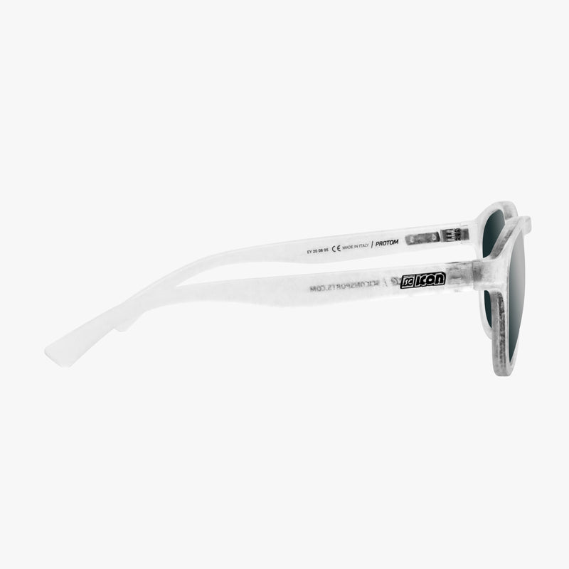 Scicon Occhiali da sole Protom Bianco Opaco/Lenti Argento Specchiate Fornitura limitata