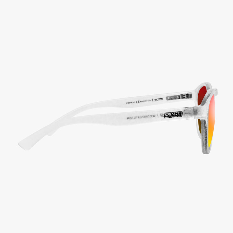 Scicon Occhiali da sole Protom Bianco Opaco/Lenti Rosse Specchiate Offerta esclusiva