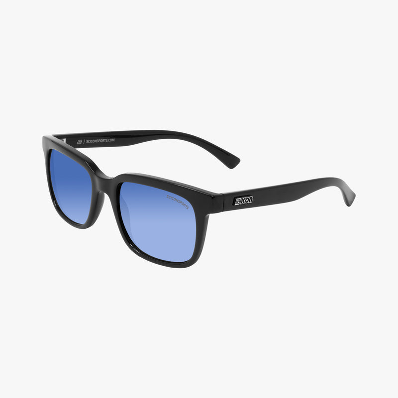 Scicon Occhiali da sole Roygo Nera Lucida/Lenti Sfumate Blu Offerta migliore